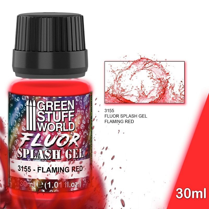 Green Stuff World Green Stuff World: Splash Gel - Flaming Red