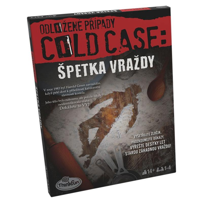 Ravensburger Cold Case - logická hra - Odložené případy: Špetka vraždy (CZ)