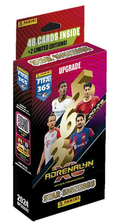 Panini Fifa 365 2024 - sběratelské karty - Adrenalyn XL Star Signings (EN)
