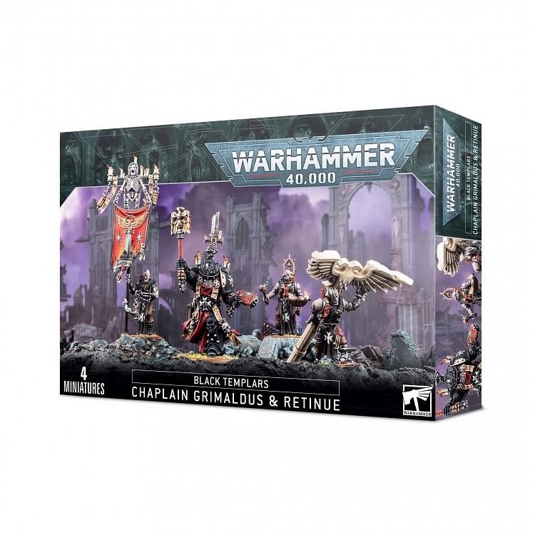 Games Workshop Warhammer 40000: Black Templars Grimaldus & Retinue