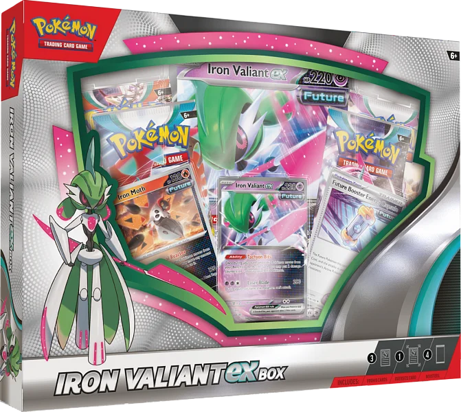 Nintendo Pokémon TCG - Iron Valiant ex Box (EN)