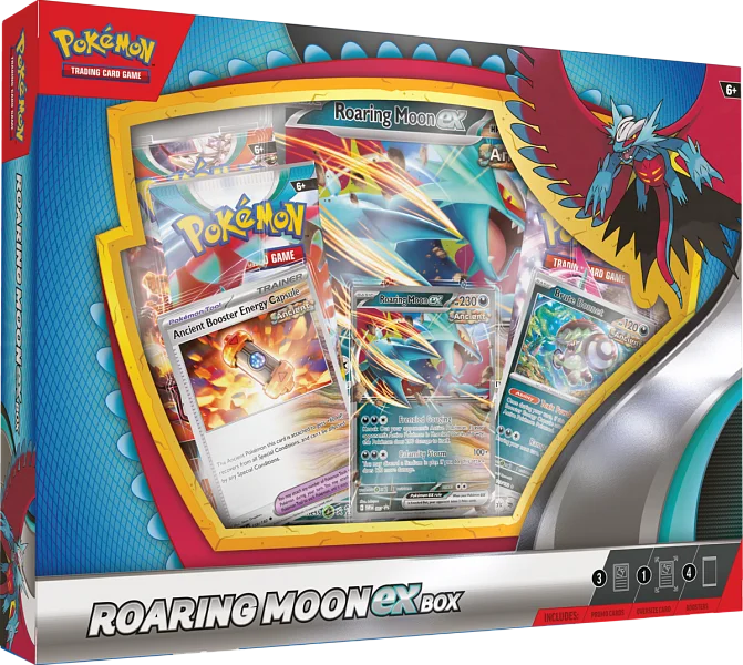 Nintendo Pokémon TCG - Roaring Moon ex Box (EN)