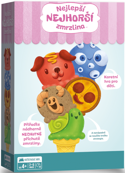 Exploding Kittens Nejlepší nejhorší zmrzlina - karetní hra - CZ