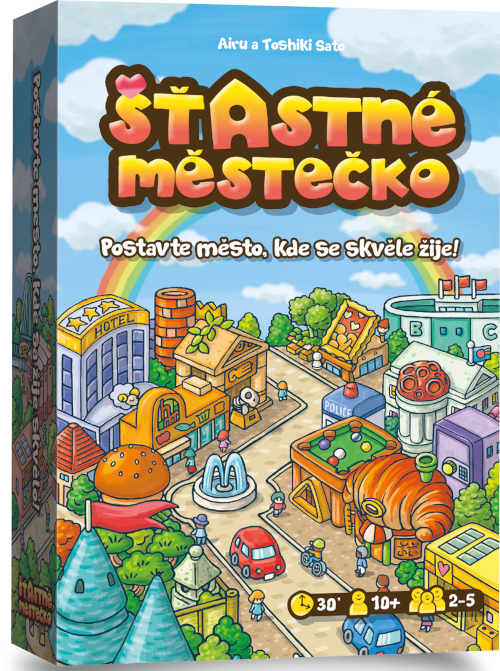 Cocktail Games Šťastné městečko - karetní hra - CZ