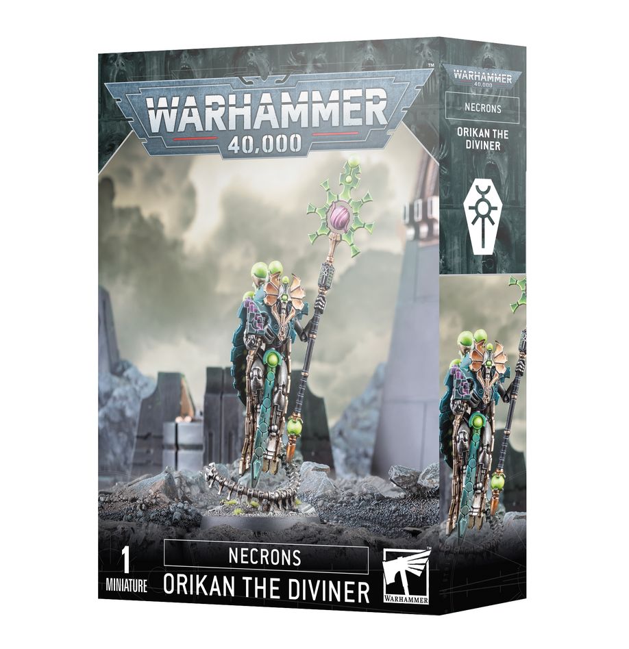 Games Workshop Warhammer 40.000 - mini figurka - Necrons: Orikan the Diviner
