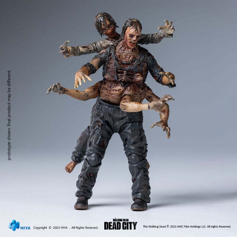 Hiya Toys The Walking Dead Exquisite Mini Series - akční figurka - Dead City Walker King