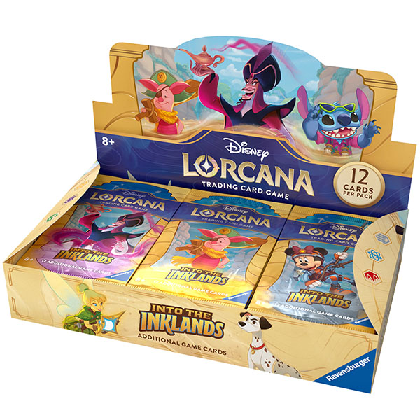 Ravensburger Disney Lorcana TCG - Into the Inklands - Booster Box (24 boosterů) (EN)