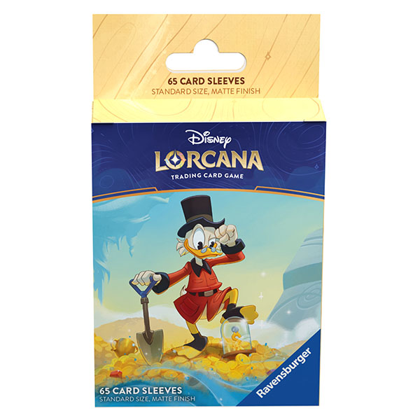 Ravensburger Disney Lorcana TCG: Into the Inklands - obaly na karty - Skrblík McKvák (65 ks)