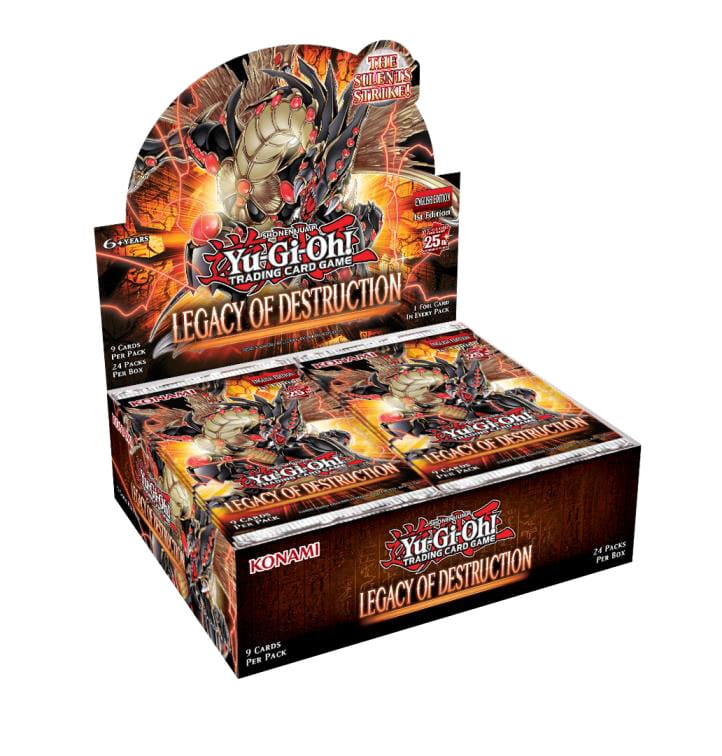 Konami Yu-Gi-Oh! TCG - Legacy of Destruction - Booster Box (24 boosterů) (EN)