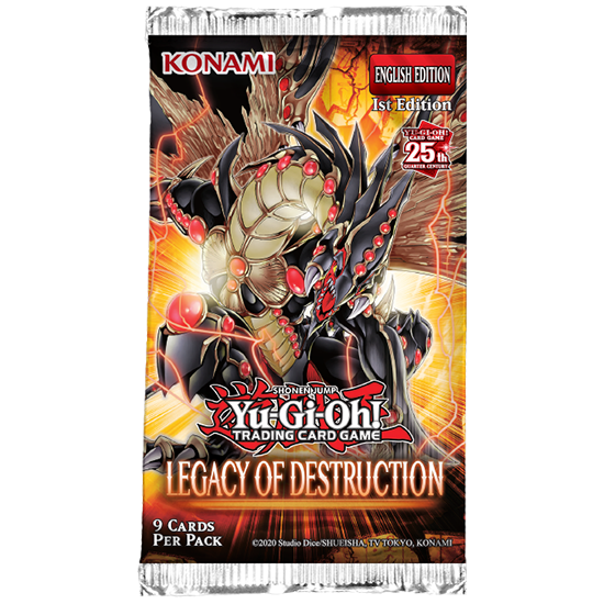 Konami Yu-Gi-Oh! TCG - Legacy of Destruction - Tuckbox (3 boostery) (EN)