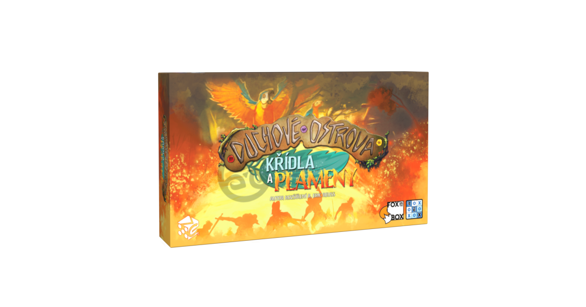 Greater Than Games Duchové ostrova: Křídla a plameny - rozšíření deskové hry - CZ