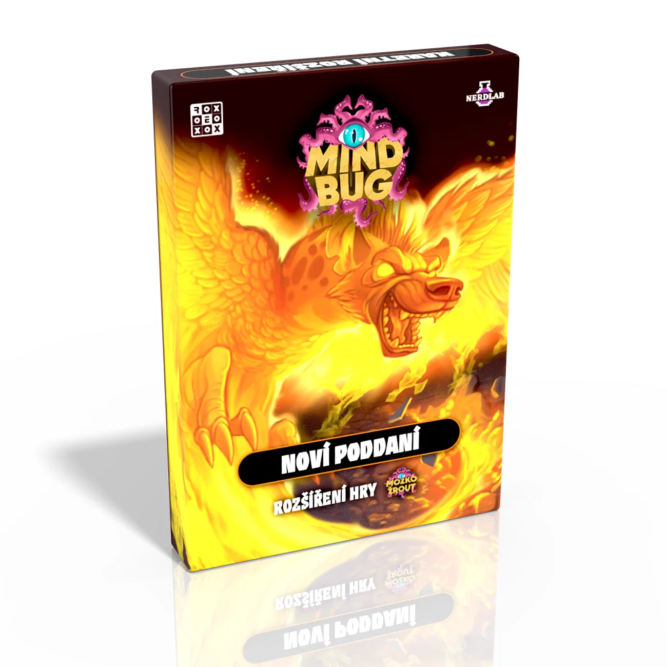 Nerdlab Mozkožrout: Noví poddaní - rozšíření karetní hry - CZ