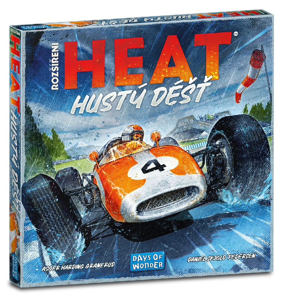 Days of Wonder HEAT: Hustý déšť - rozšíření deskové hry - CZ