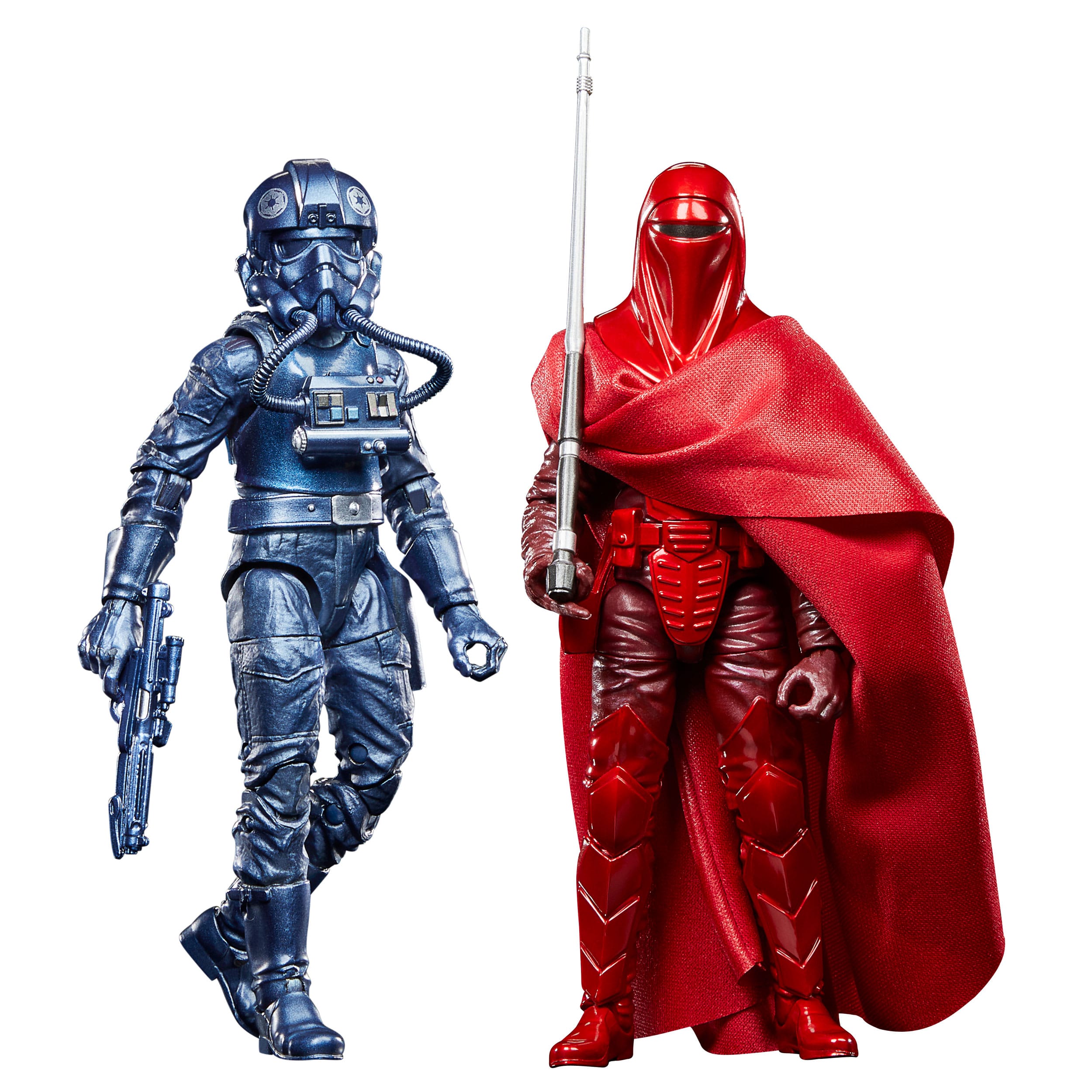 Hasbro Star Wars Episode VI Black Series Carbonized - akční figurky - Emperor's Royal Guard & TIE Fighter Pilot Exclusive