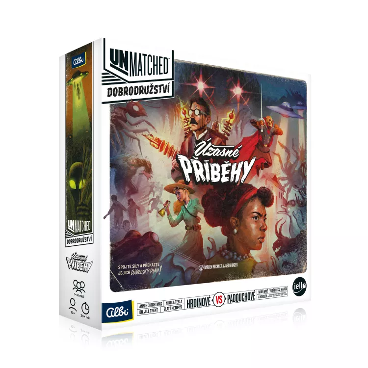 Iello Unmatched Dobrodružství - desková hra - Úžasné příběhy (CZ)