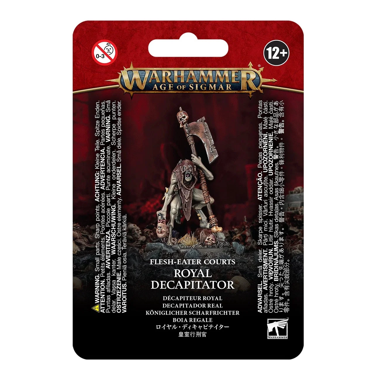 Games Workshop Warhammer: Age of Sigmar - mini figurka - Flesh-Eater Courts: Royal Decapitator