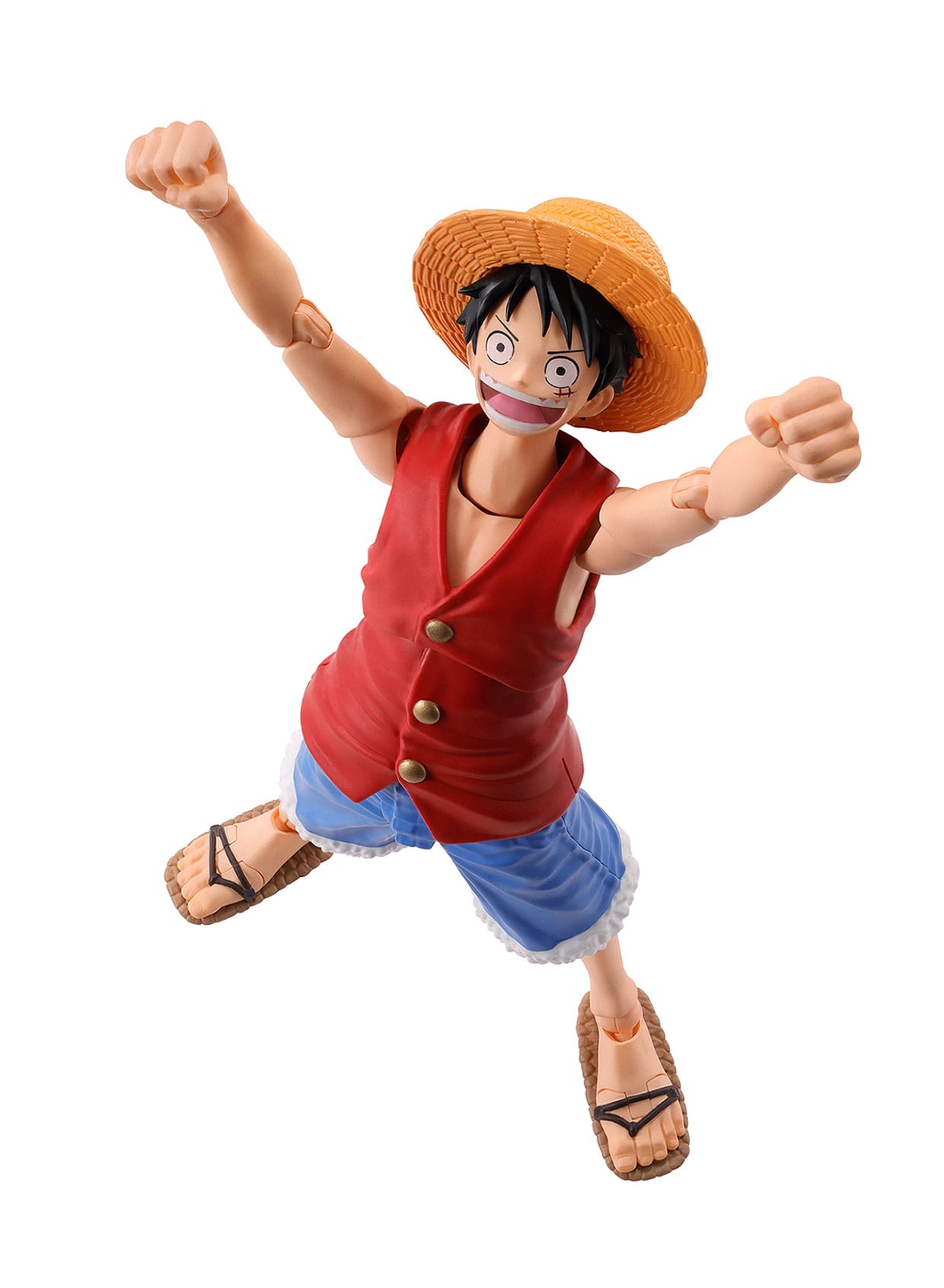 Bandai Tamashii Nations One Piece S.H. Figuarts - akční figurka - Monkey D. Luffy Romance Dawn