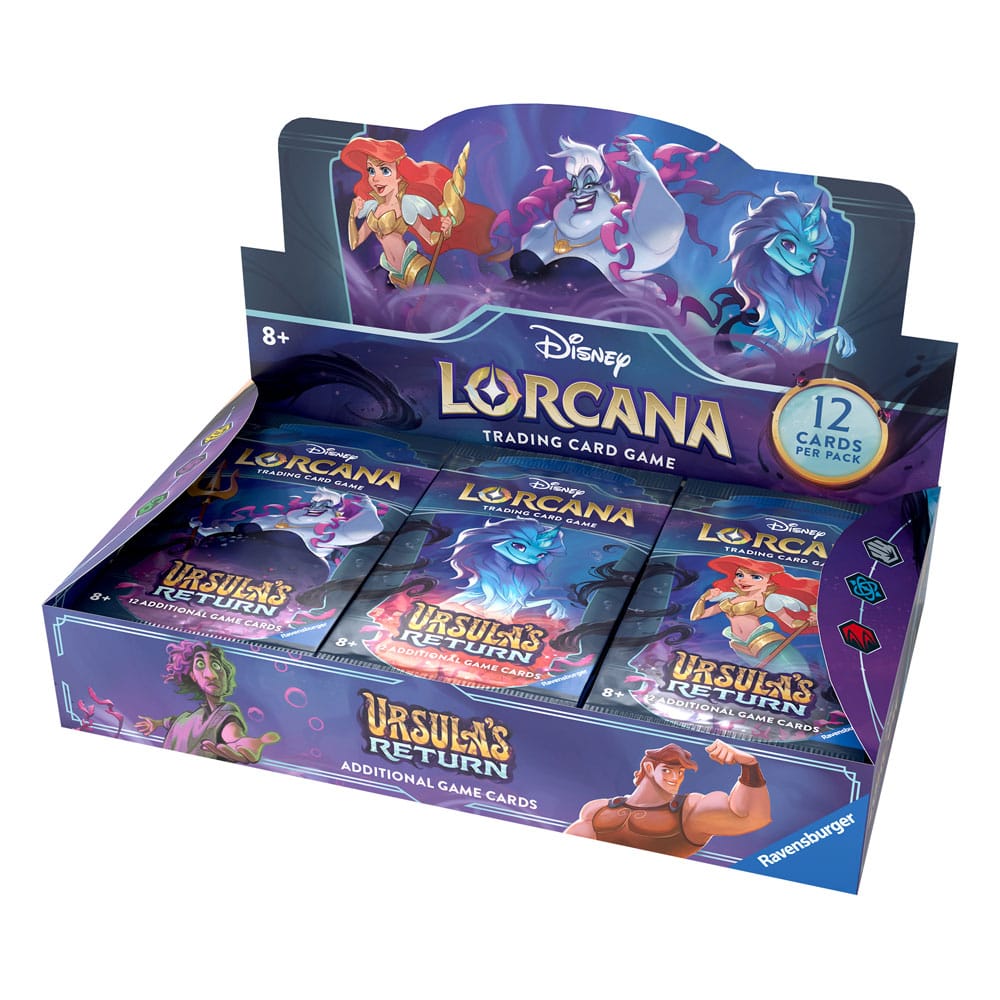 Ravensburger Disney Lorcana TCG - Ursula's Return - Booster Box (24 boosterů) (EN)