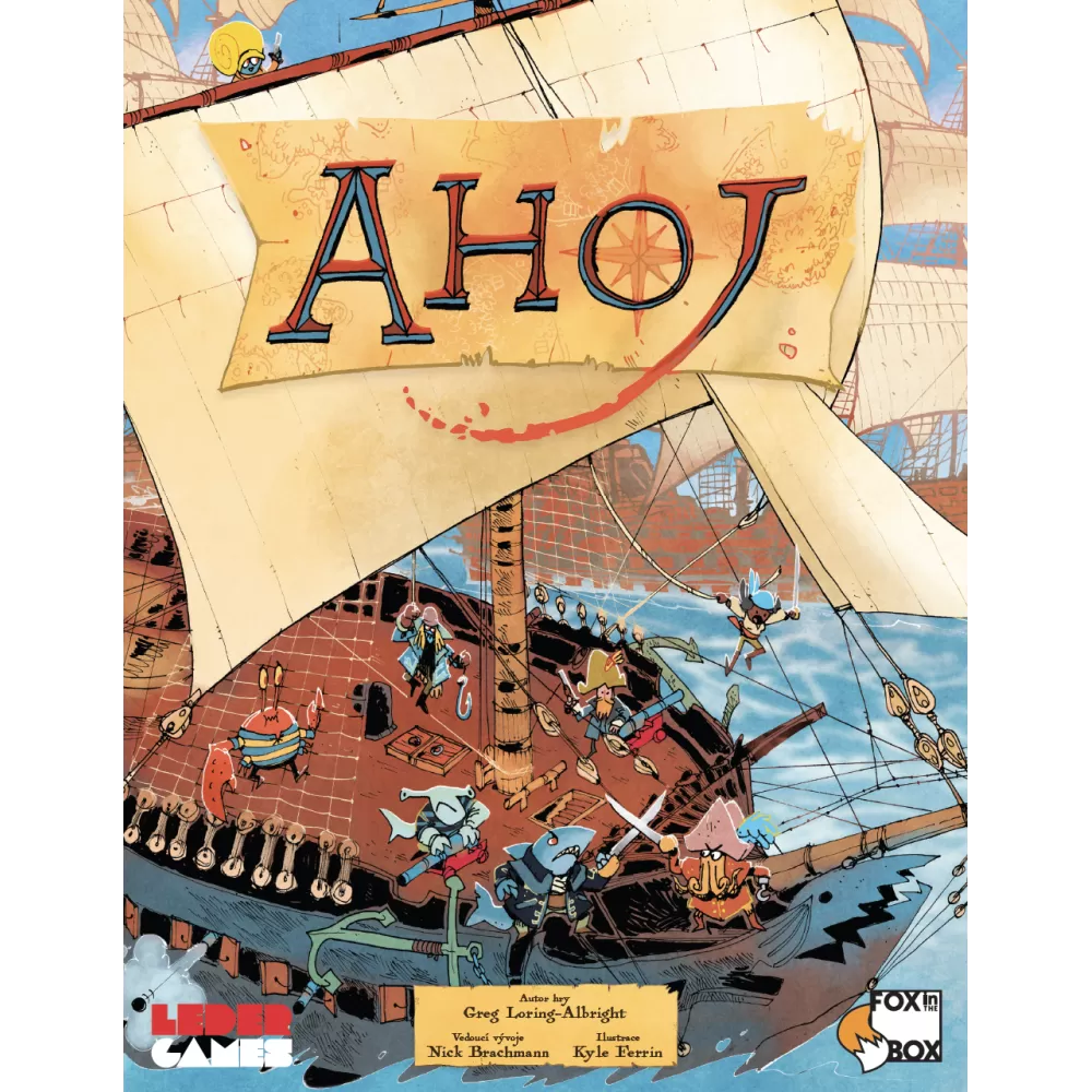 Leder Games Ahoj - desková hra - CZ