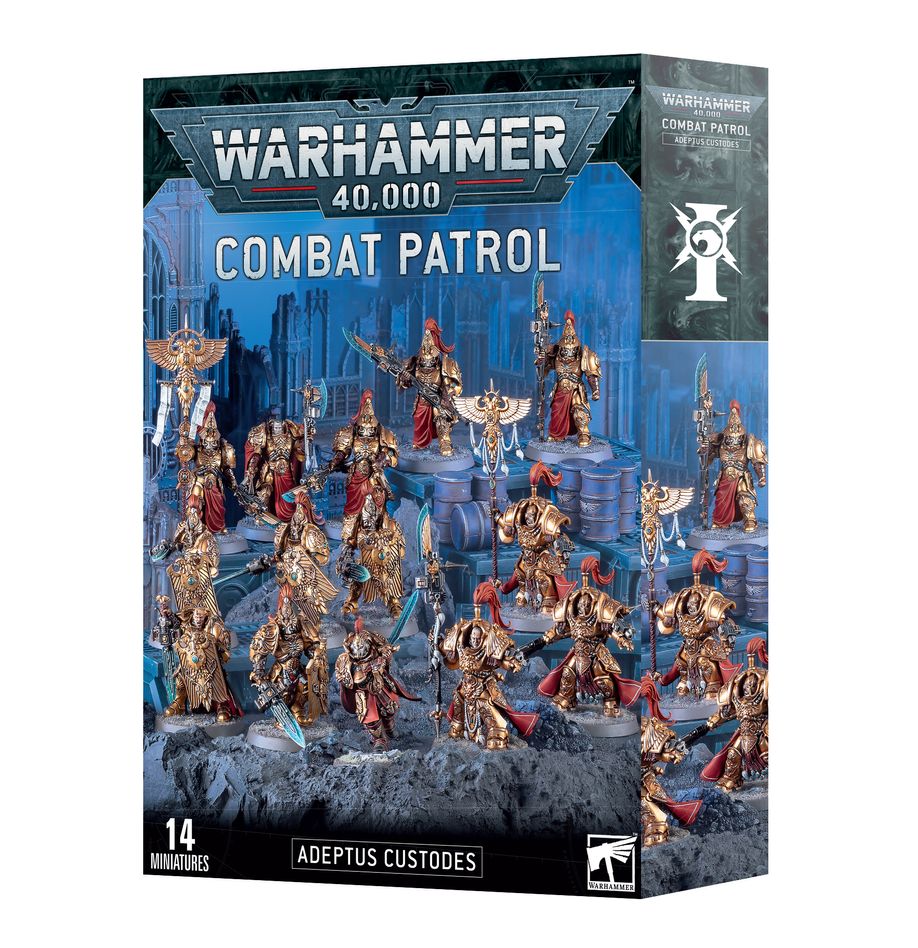 Games Workshop Warhammer 40,000 - mini figurky - Combat Patrol: Adeptus Custodes