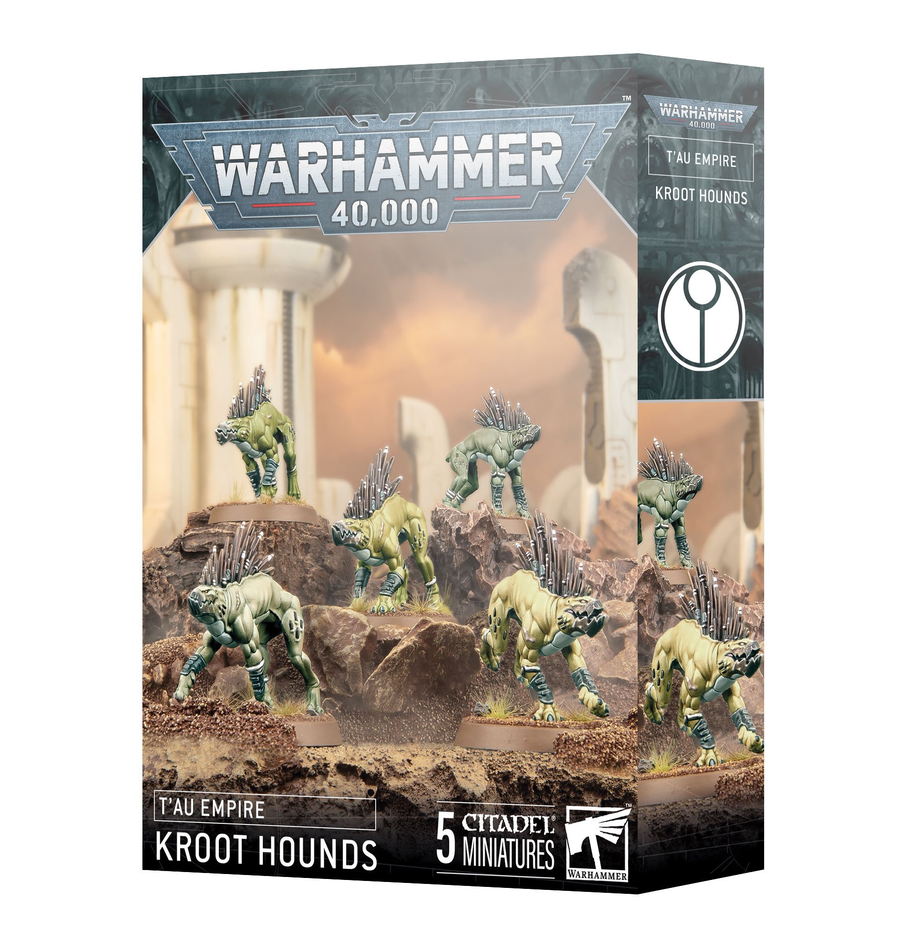 Games Workshop Warhammer 40,000 - mini figurky - T'au Empire: Kroot Hounds