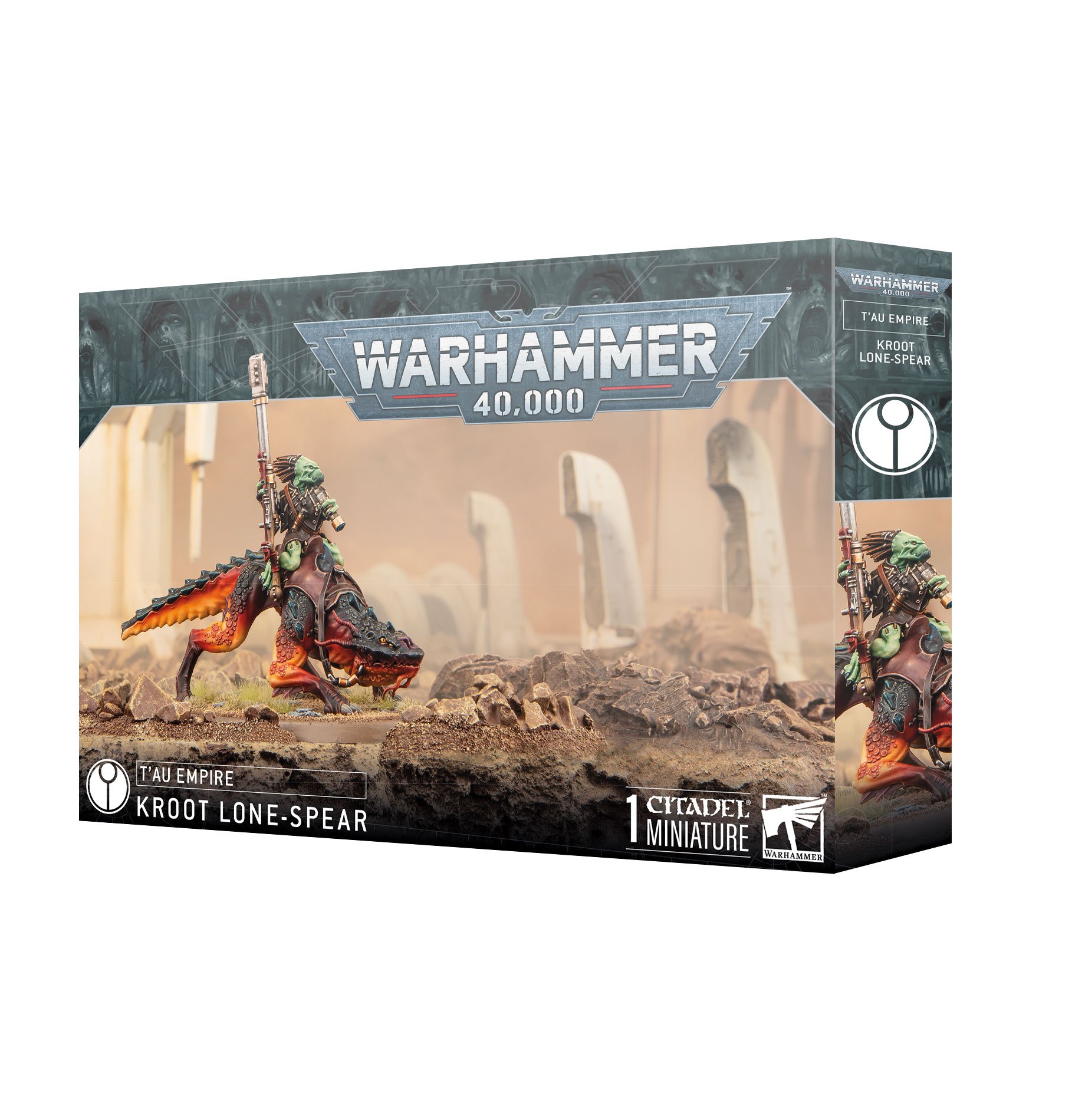 Games Workshop Warhammer 40,000 - mini figurka - T'au Empire: Kroot Lone-spear