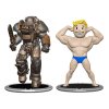 Fallout Mini Figures 2-Pack Set E Raider & Vault Boy (Strong) 7 cm