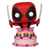 Marvel Deadpool 30. výročí POP! Vinyl Figurka Deadpool v Dortu 9 cm