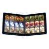 Ultimate Guard Zipfolio 480 - 24-kapesný XenoSkin (Quadrow) - Modrý
