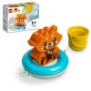 DUPLO LEGO® Legrace ve vaně: Plovoucí panda červená (10964)