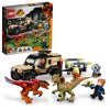 Jurassic World™ LEGO® Přeprava pyroraptora a dilophosaura (76951)