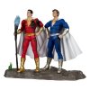 DC Multiverse Action Figures Pack of 2 Shazam (Battle Damage) & Freddie Freeman (Gold Label) 18 cm