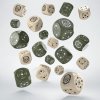 Crosshairs Compact D6 Dice Set Beige&Olive (20)