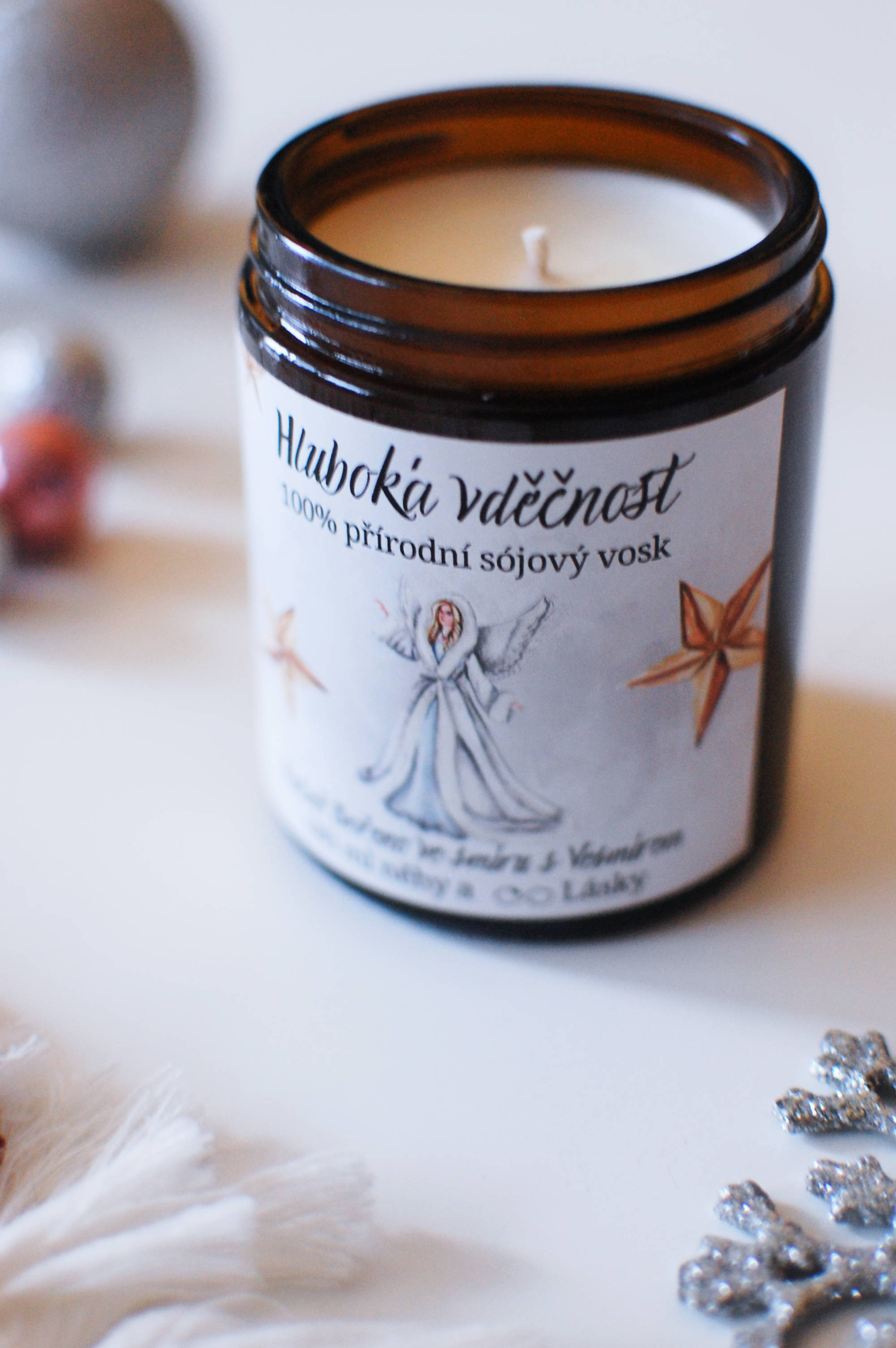 Jak vyčistit sklenici po vyhoření svíčky?