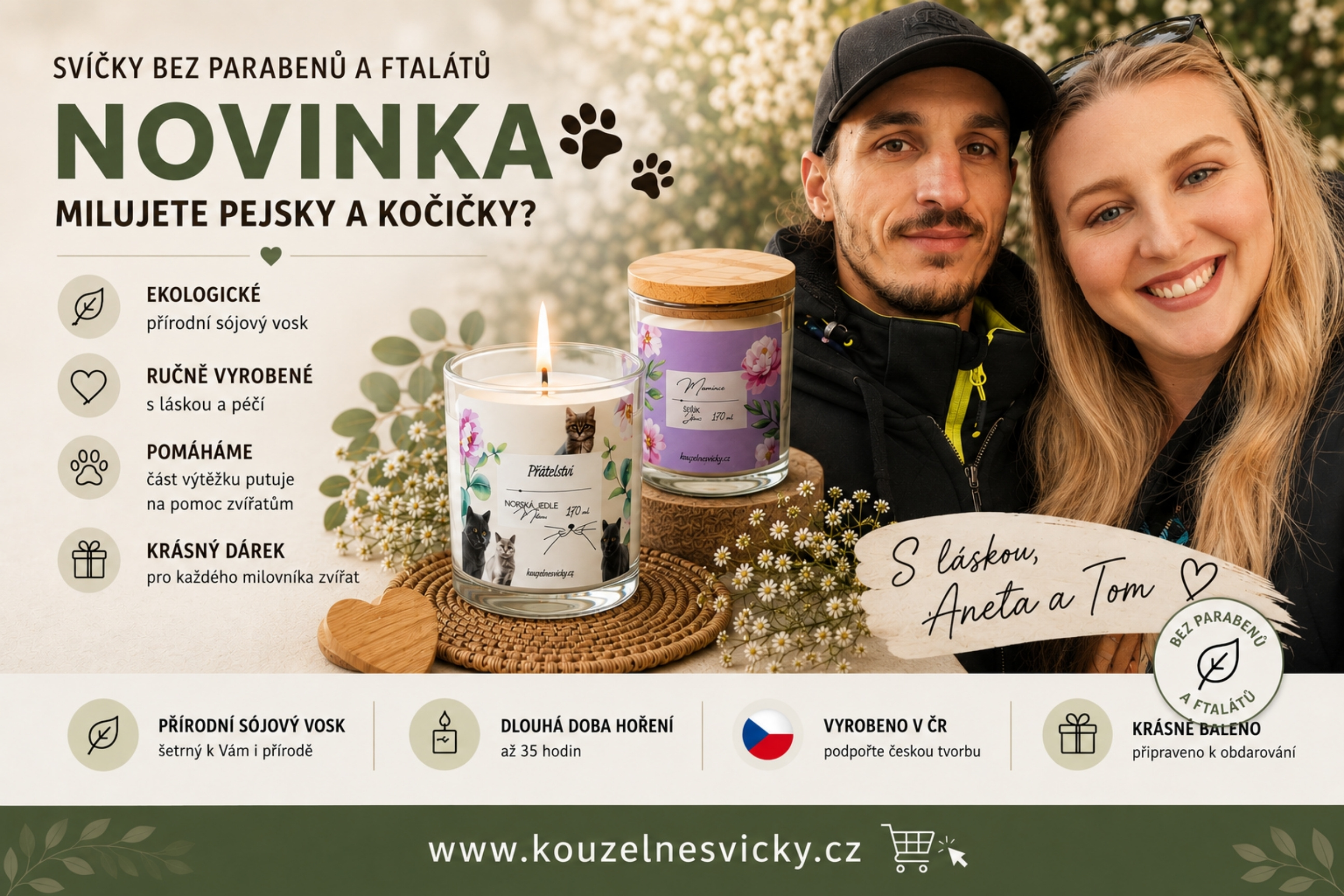 NOVÁ KOLEKCE PEJSCI A KOČIČKY