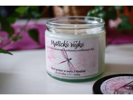 Sójová svíčka Mystická vážka 250ml