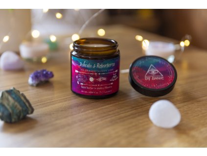 Sójová svíčka Jahoda s Rebarborou 120ml