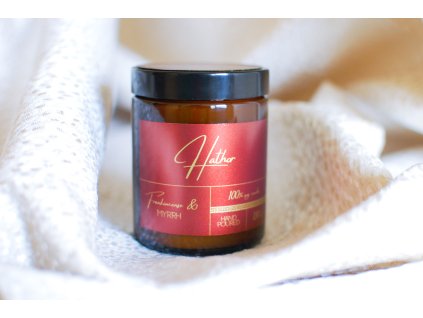 Sójová svíčka Hathor 180 ml