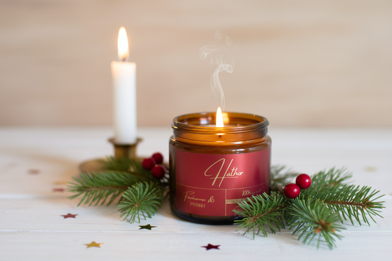 Sójová svíčka Hathor 250ml