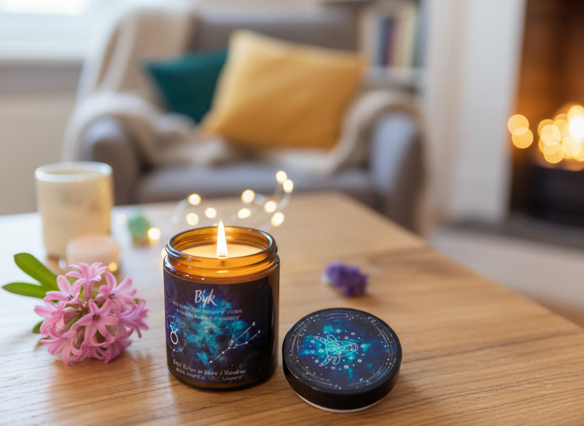 Astrologická sójová svíčka BÝK | 180ml