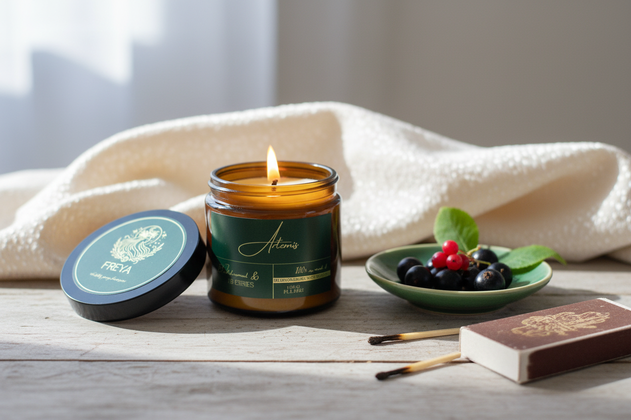 Sójová svíčka Artemis 250 ml