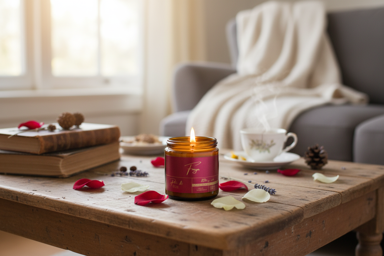 Sójová svíčka Freya 120ml