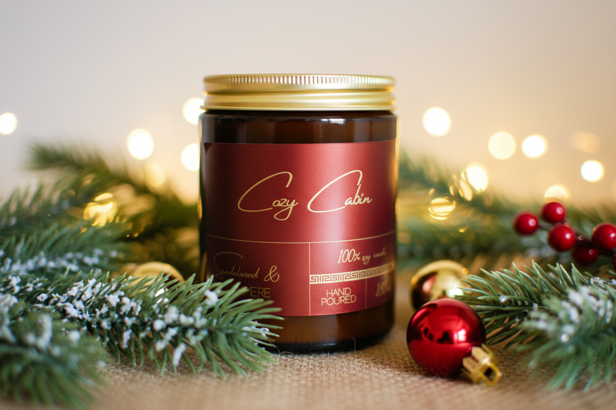 Sójová svíčka Cozy Cabin 180ml