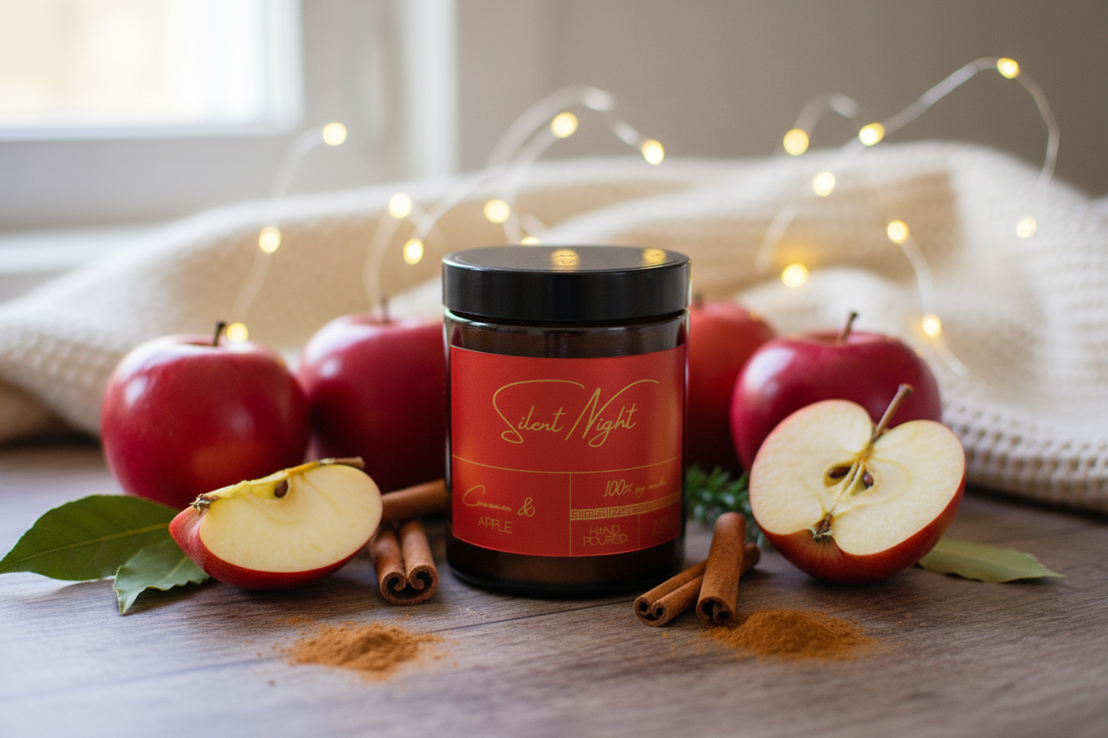 Sójová svíčka Silent Night 180ml