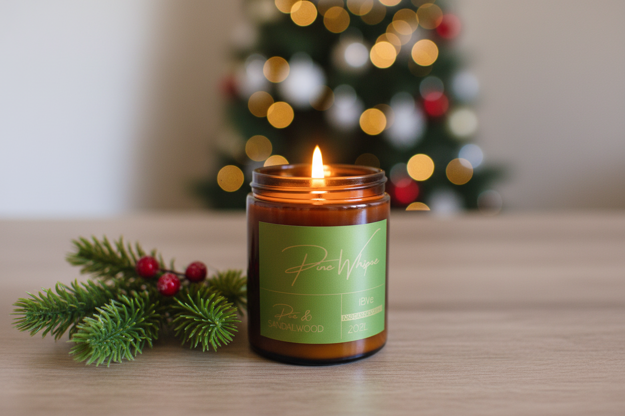 Sójová svíčka Pine Whisper 180ml