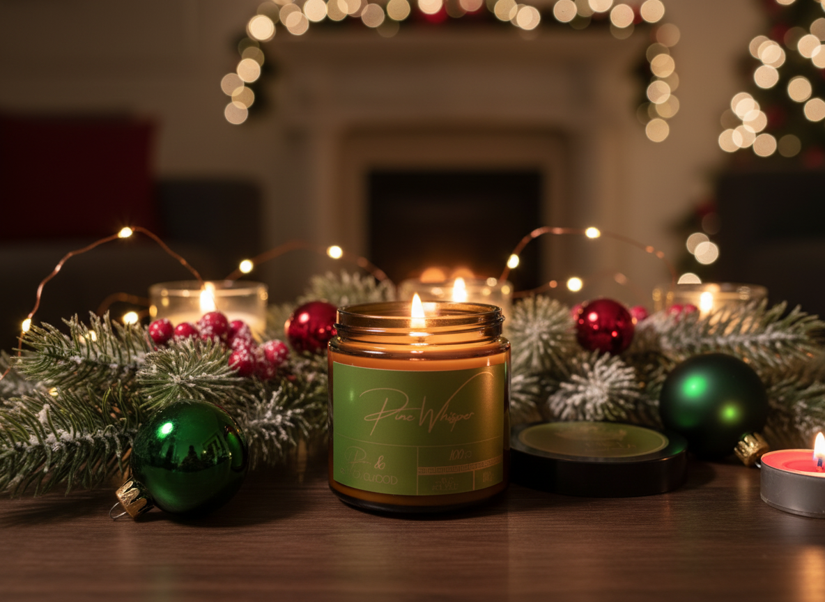 Sójová svíčka Pine Whisper 250 ml