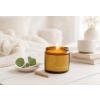 Sójová svíčka Zaria 250 ml – santal, mandarinka & hořká čokoláda