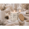Sójová svíčka Bílý svetr 170 ml – kokos & jasmín
