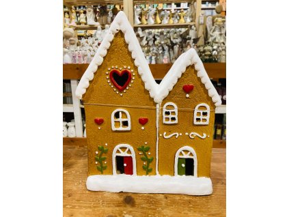 Perníkový led svítící domek