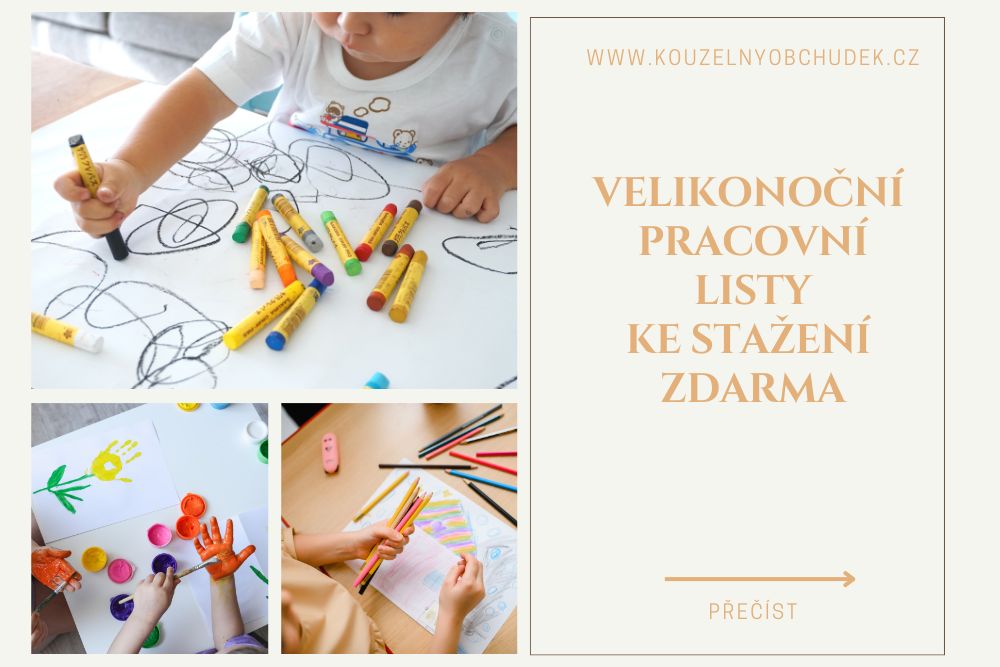 VELIKONOČNÍ PRACOVNÍ LISTY V PDF ZDARMA KE STAŽENÍ